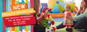 Does unlimited really mean UNLIMITED…It does at Gymboree Play & Music St Albans!