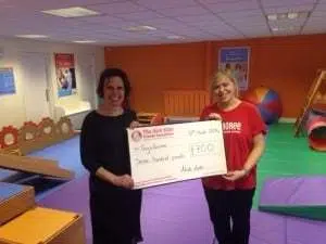 Gymboree Edinburgh Raise £700 for The Sick Kids Hospital!