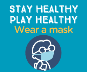 wear a mask logo