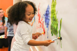 pic of child painting