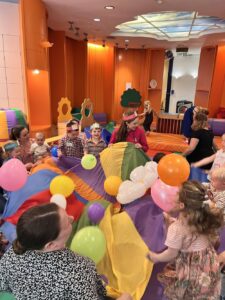 Children Playing In Soft Playarea